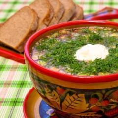 วิธีทำอาหาร okroshka: 10 สูตรอาหารคุณสมบัติการรับประทานอาหาร